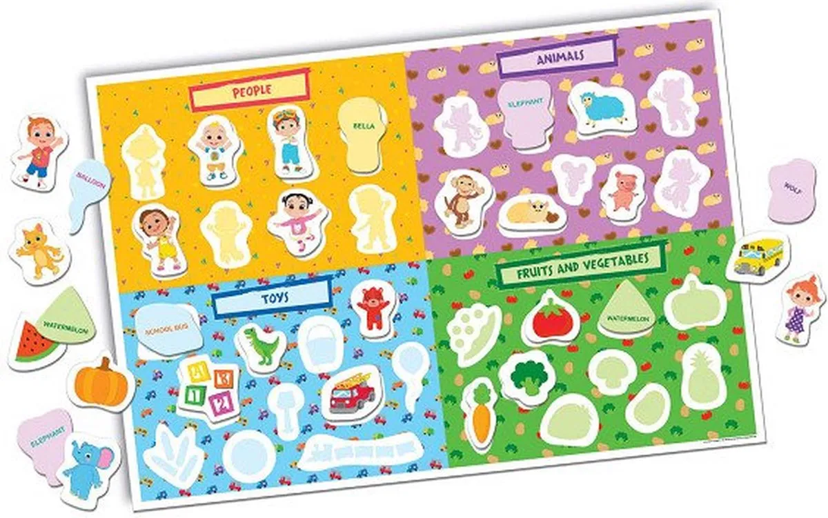 Clementoni Cocomelon Eerste Engelse Woordjes - Multicolor