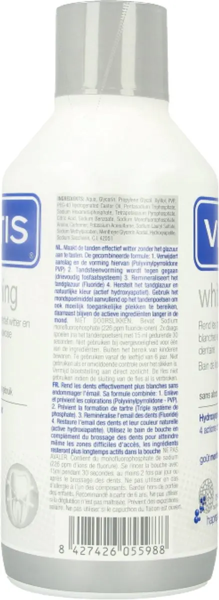 Vitis Whitening Mondwater 500ml
