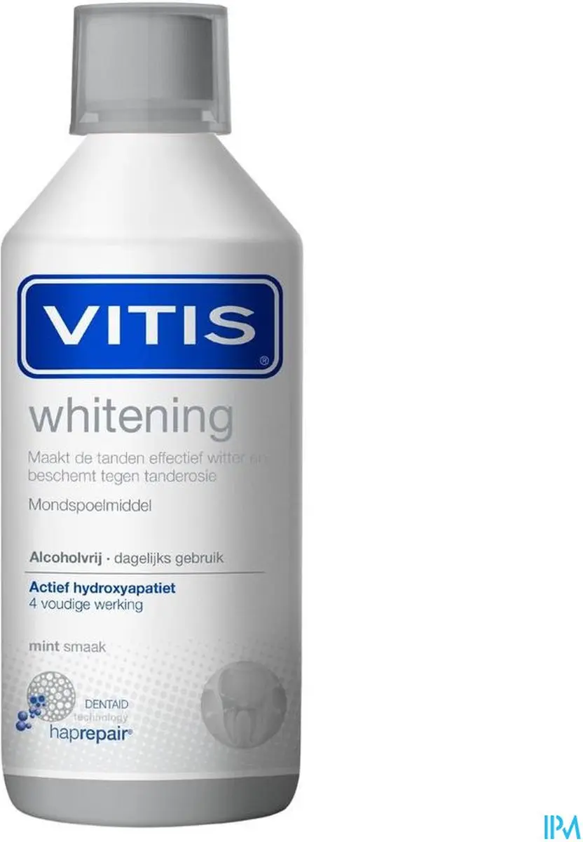 Vitis Whitening Mondwater 500ml - afbeelding 6 van 12
