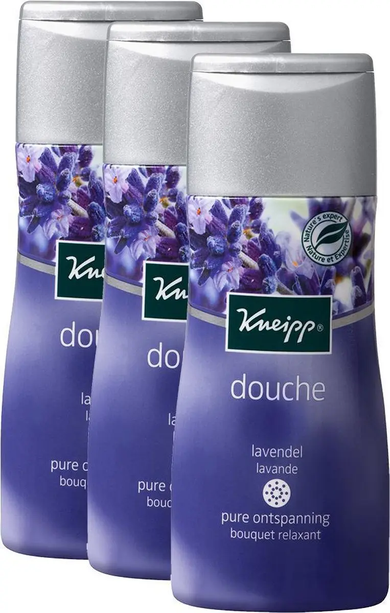 Kneipp Lavendel Douchegel 600ml - 3 Stuks