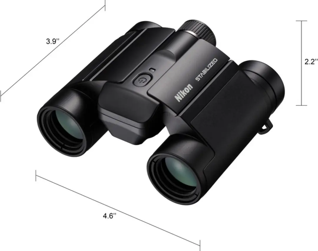 Nikon Stabilized 12x25 S BAA951WA Verrekijker - Zwart