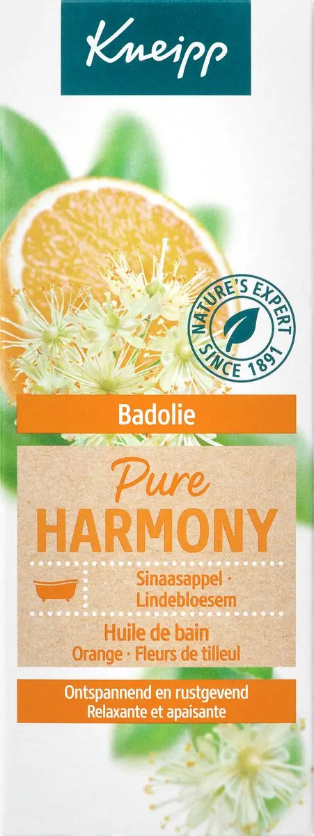 Kneipp Badolie Oranje Lindebloesem 100ml
