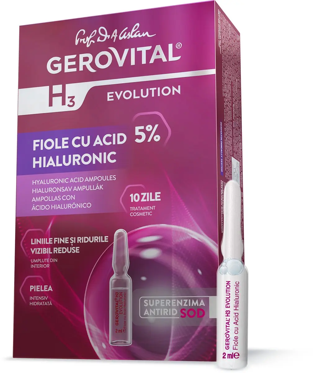 Gerovital H3 Evolution Pure Hyaluronzuur Serum 5%