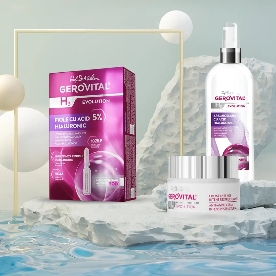Gerovital H3 Evolution Pure Hyaluronzuur Serum 5% - 10x2ml