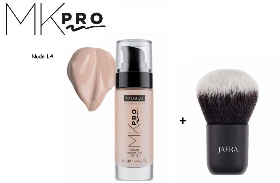 NIOBLU MKPro Creamy Foundation SPF 15 Nude L4