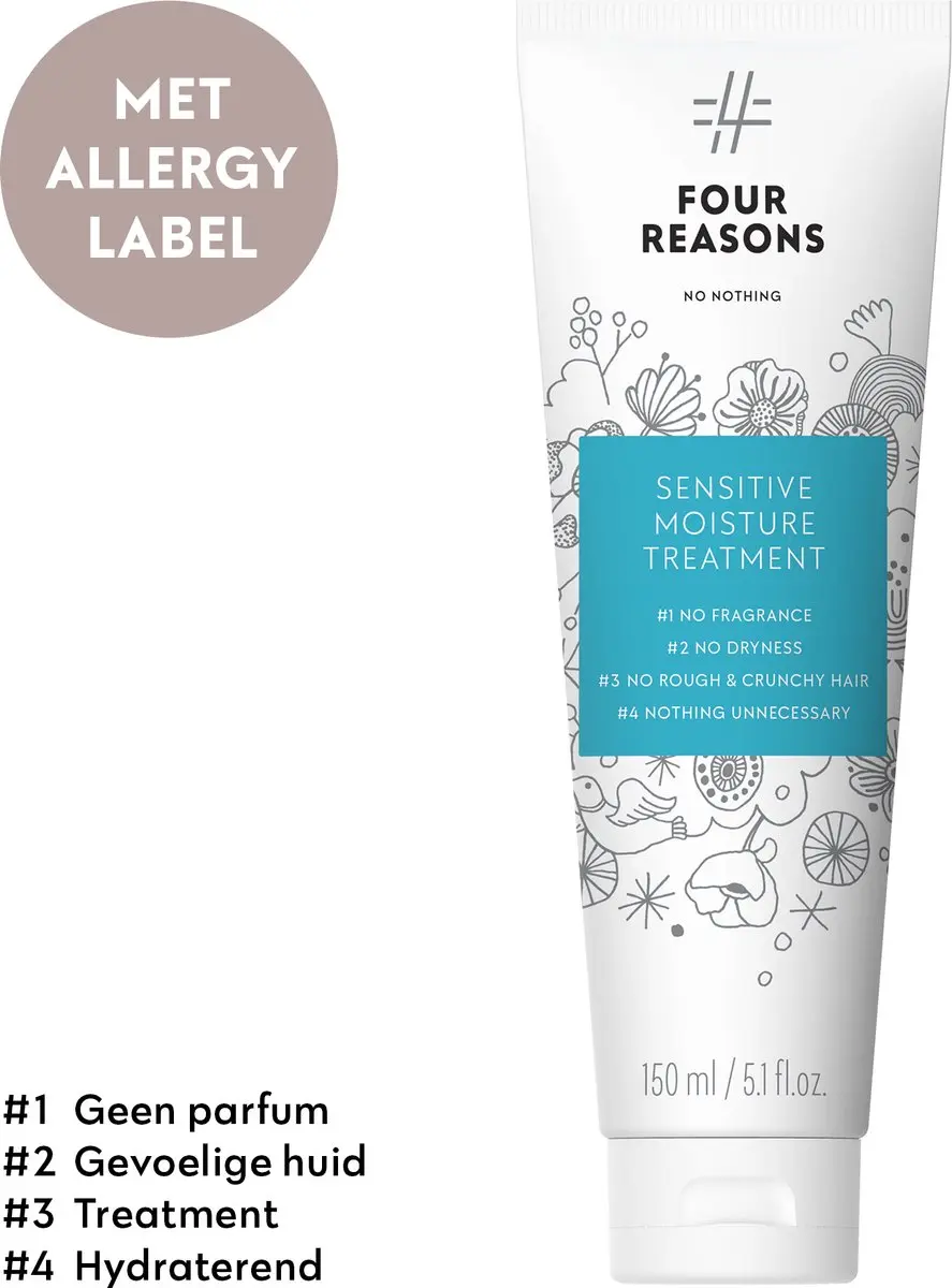 Four Reasons No Nothing Sensitive Moisture Treatment 150ml