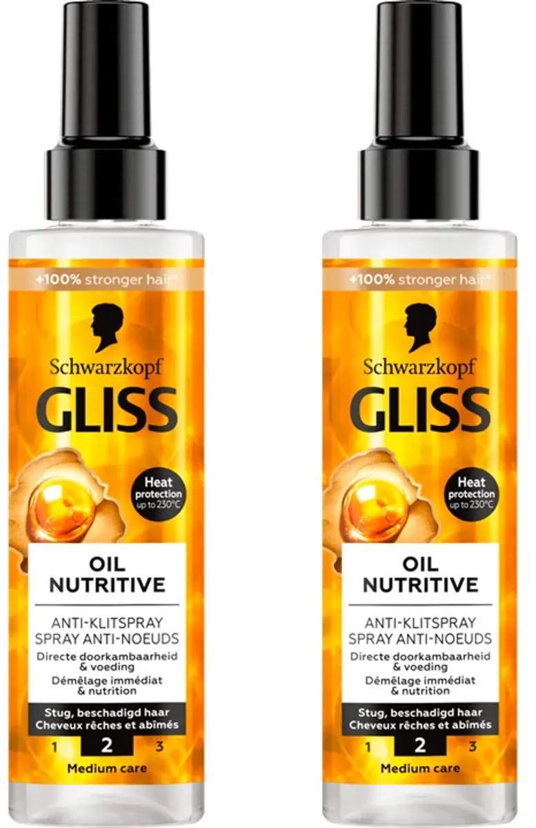 Gliss Kur Oil Nutritive Antiklit Spray 200ml