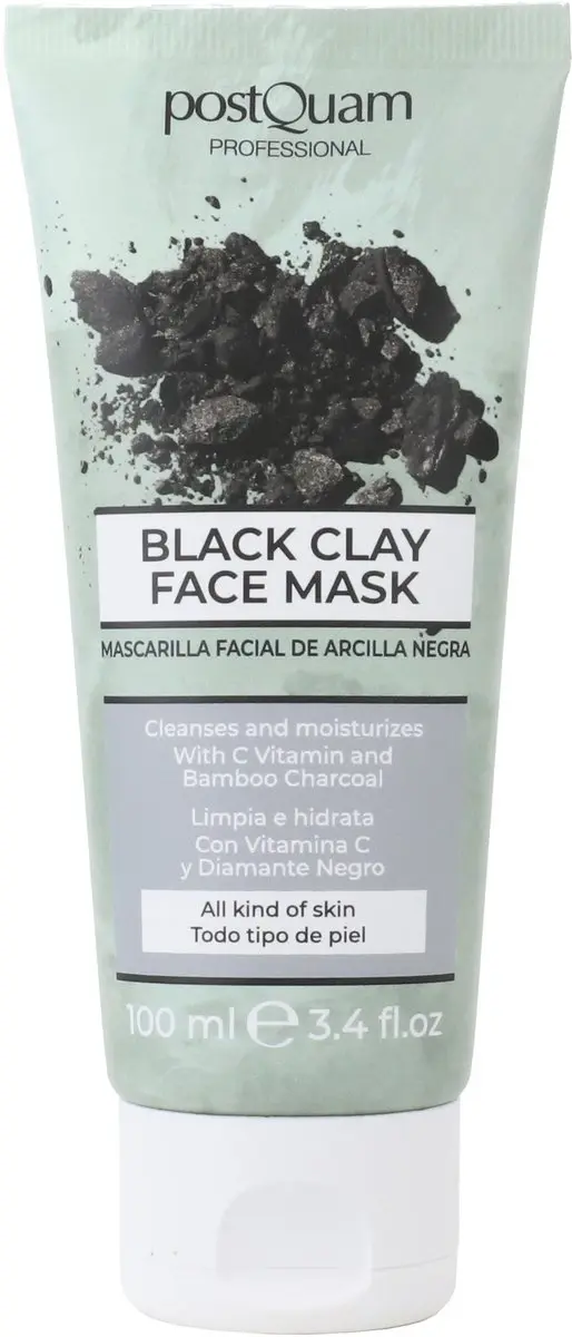 Postquam Skin Care Detox Zwarte Klei Masker 100ml