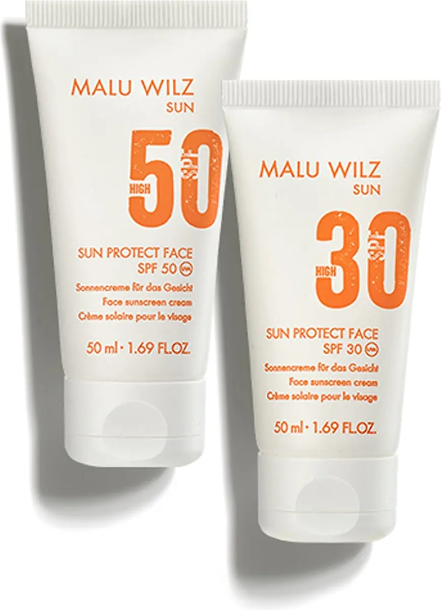 Malu Wilz Sun Protect Face SPF 30 Zonnecrème 50ml