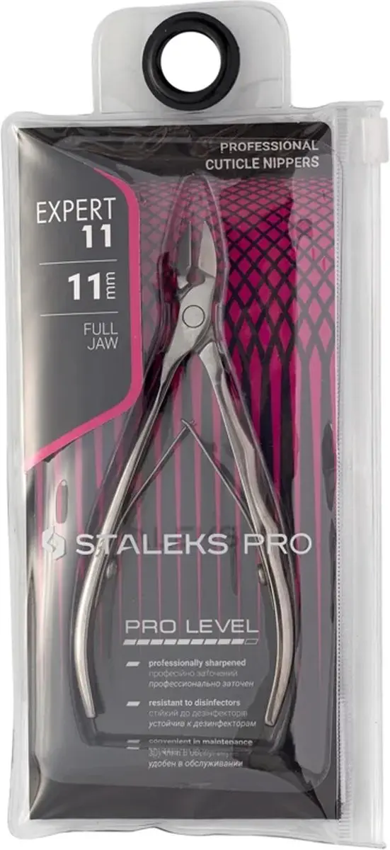 STALEKS Pro Expert 11 Cuticle Nippers 11mm