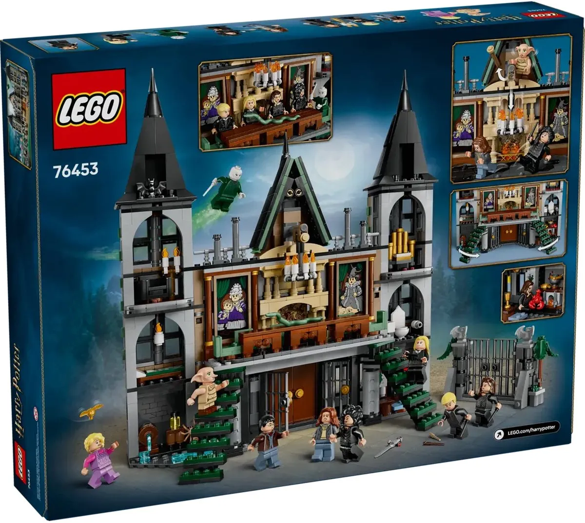 LEGO Harry Potter Villa Malfidus 76453 - 1601 Stukken - Meerkleurig - afbeelding 6 van 6