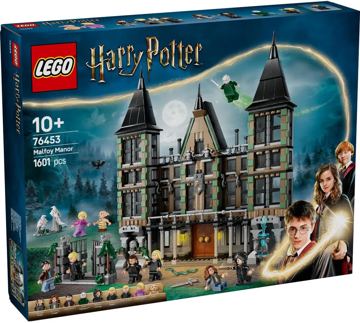 LEGO Harry Potter Villa Malfidus 76453 - 1601 Stukken - Meerkleurig