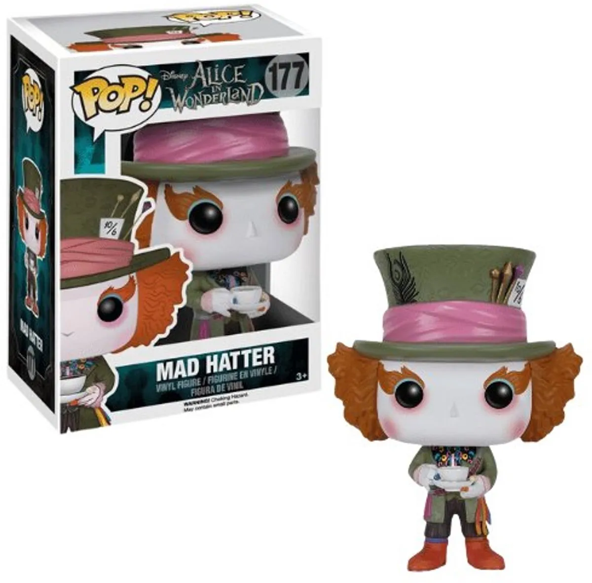 Funko Pop! Disney Alice in Wonderland Mad Hatter #177