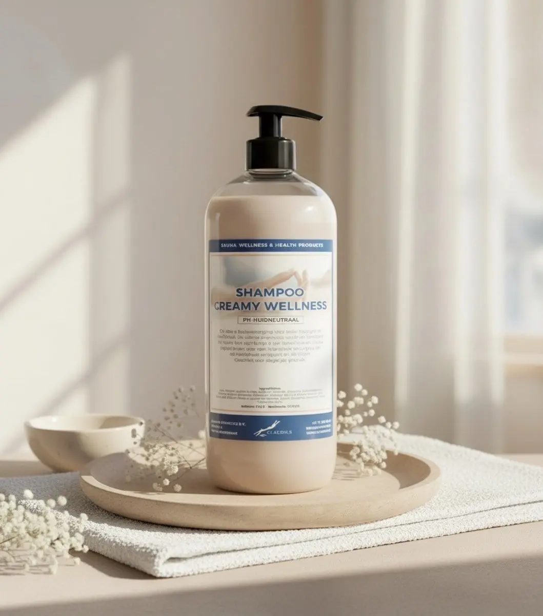 Splashbox Cosmetics Shampoo Creamy Wellness 1L - Transparant