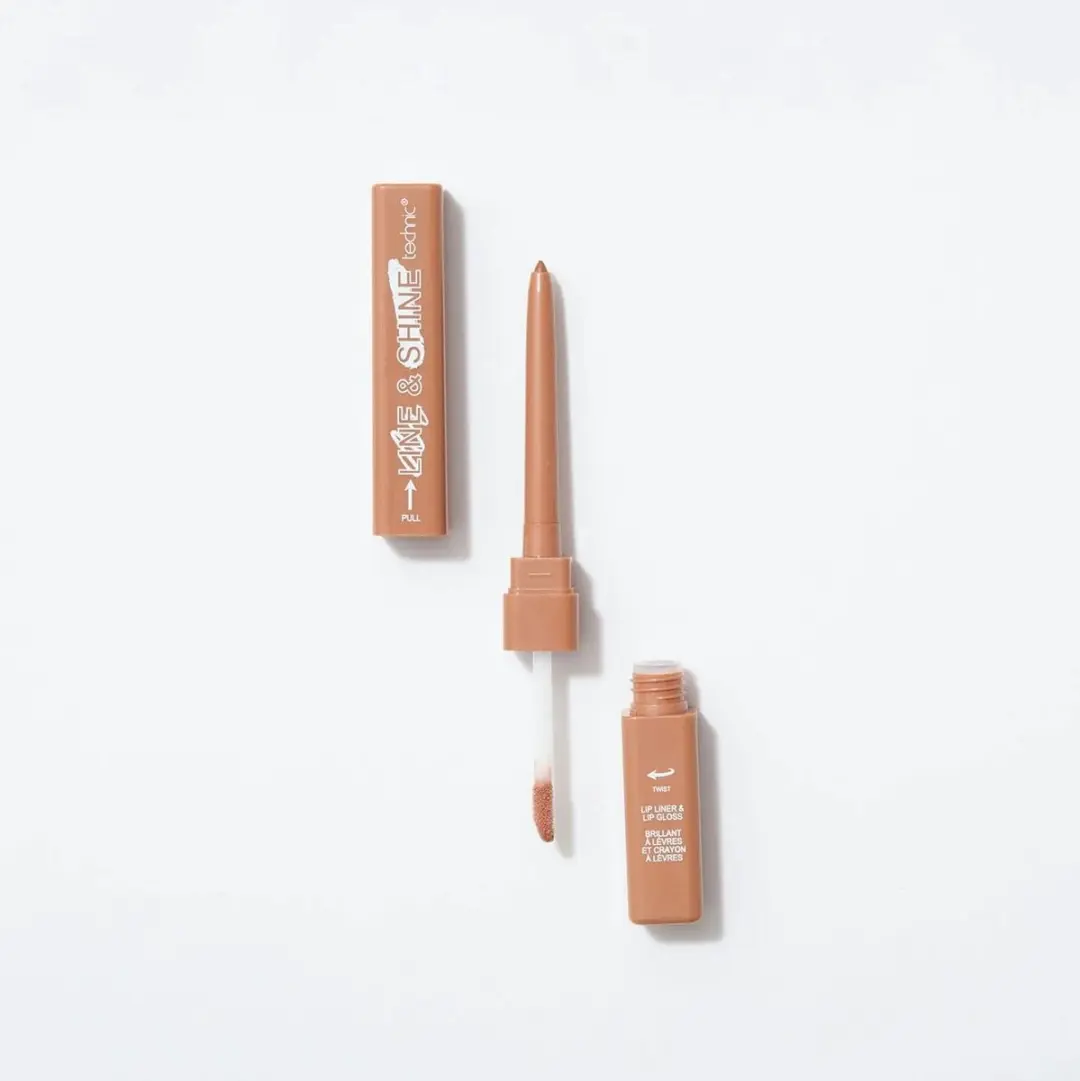 Technic Line & Shine Lipliner & Lipgloss Vanilla Chai