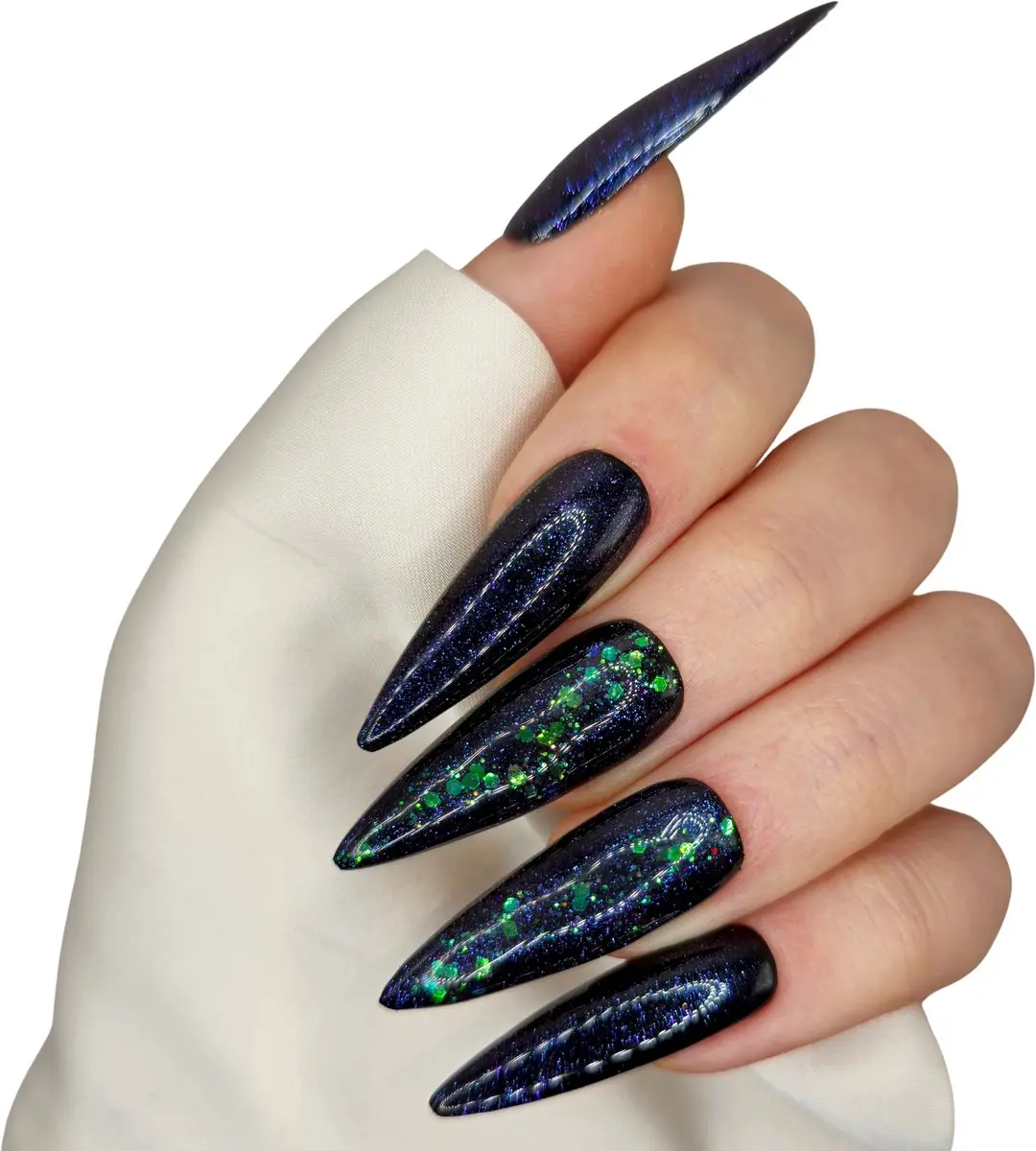 SD Press on Nails B159 Plaknagels XL Stiletto