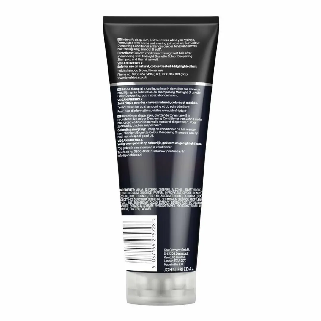 John Frieda Midnight Brunette Conditioner 250ml - Kleurverdiepend