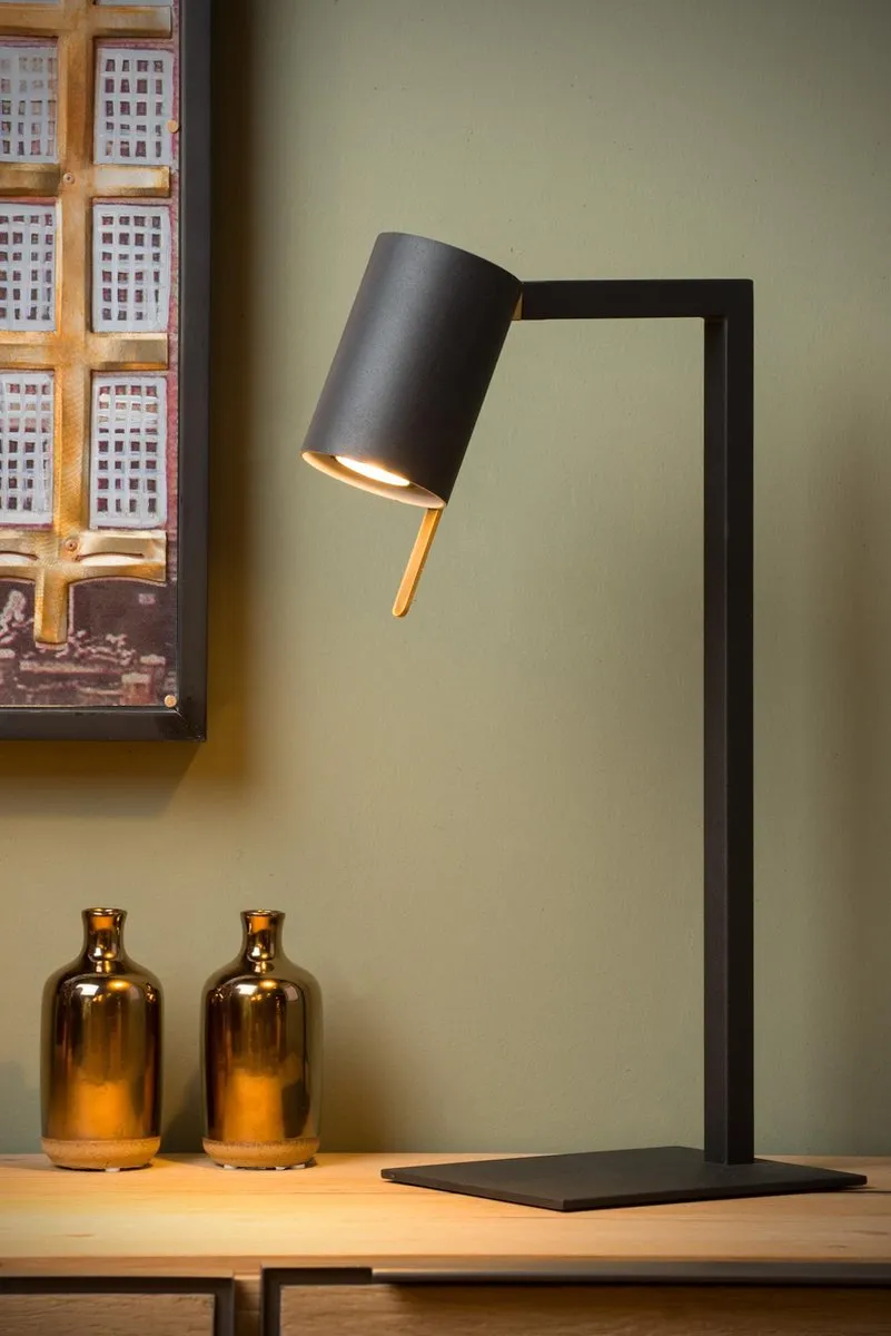 Lucide Lesley Bureaulamp GU10 35W - Zwart
