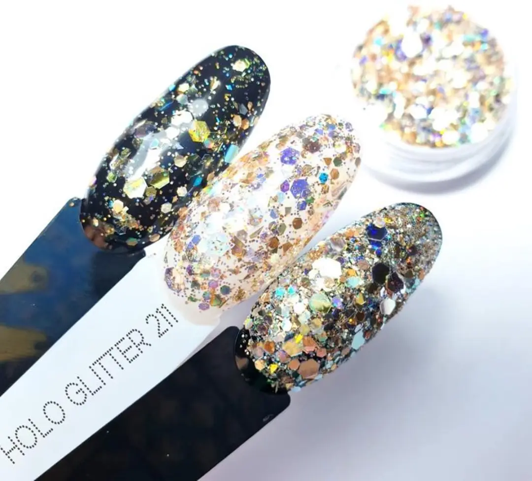 Korneliya HOLO Glitter Mix 211 Nagelglitters