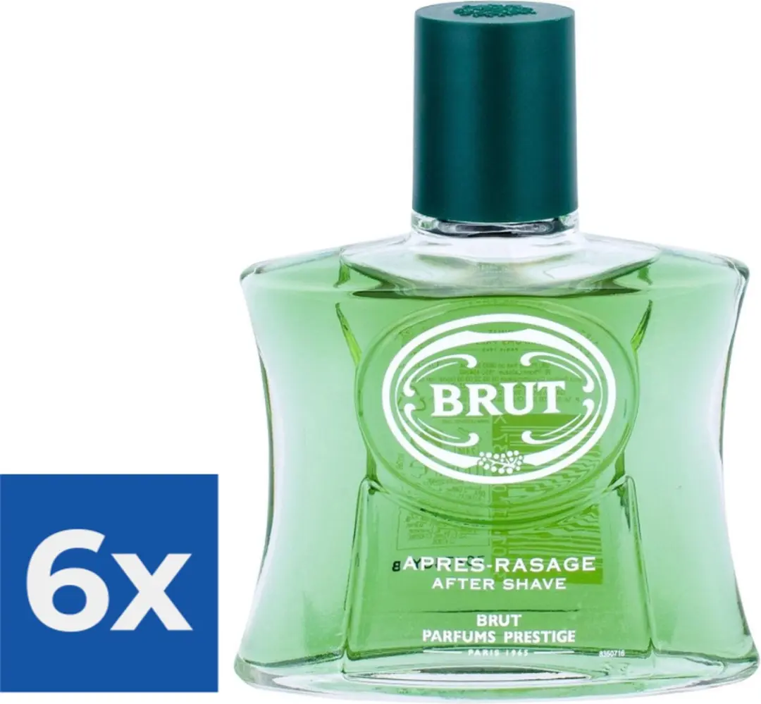 Brut For Men Aftershave Lotion 100ml - 6 Stuks