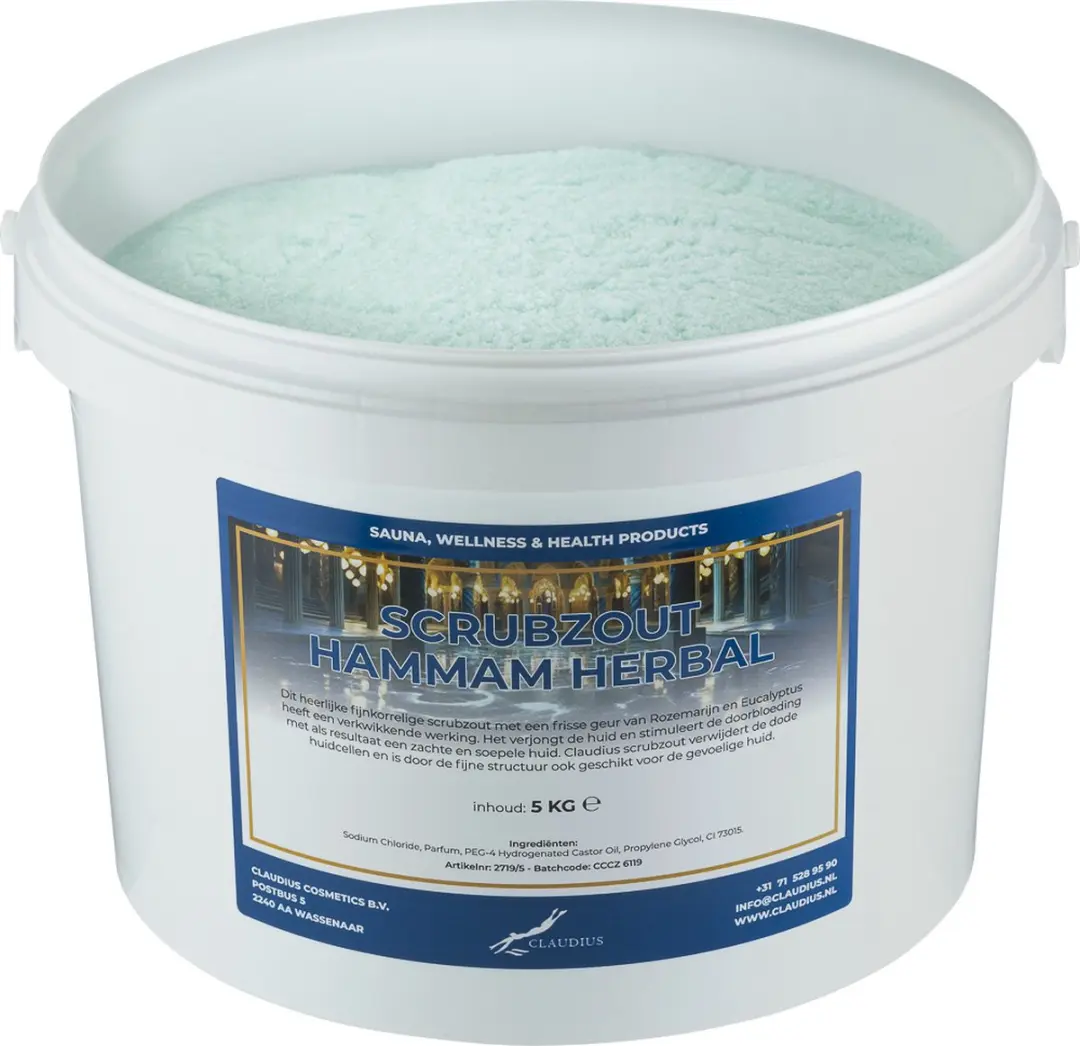 Splashbox Cosmetics Hammam Herbal Scrubzout 5 kg