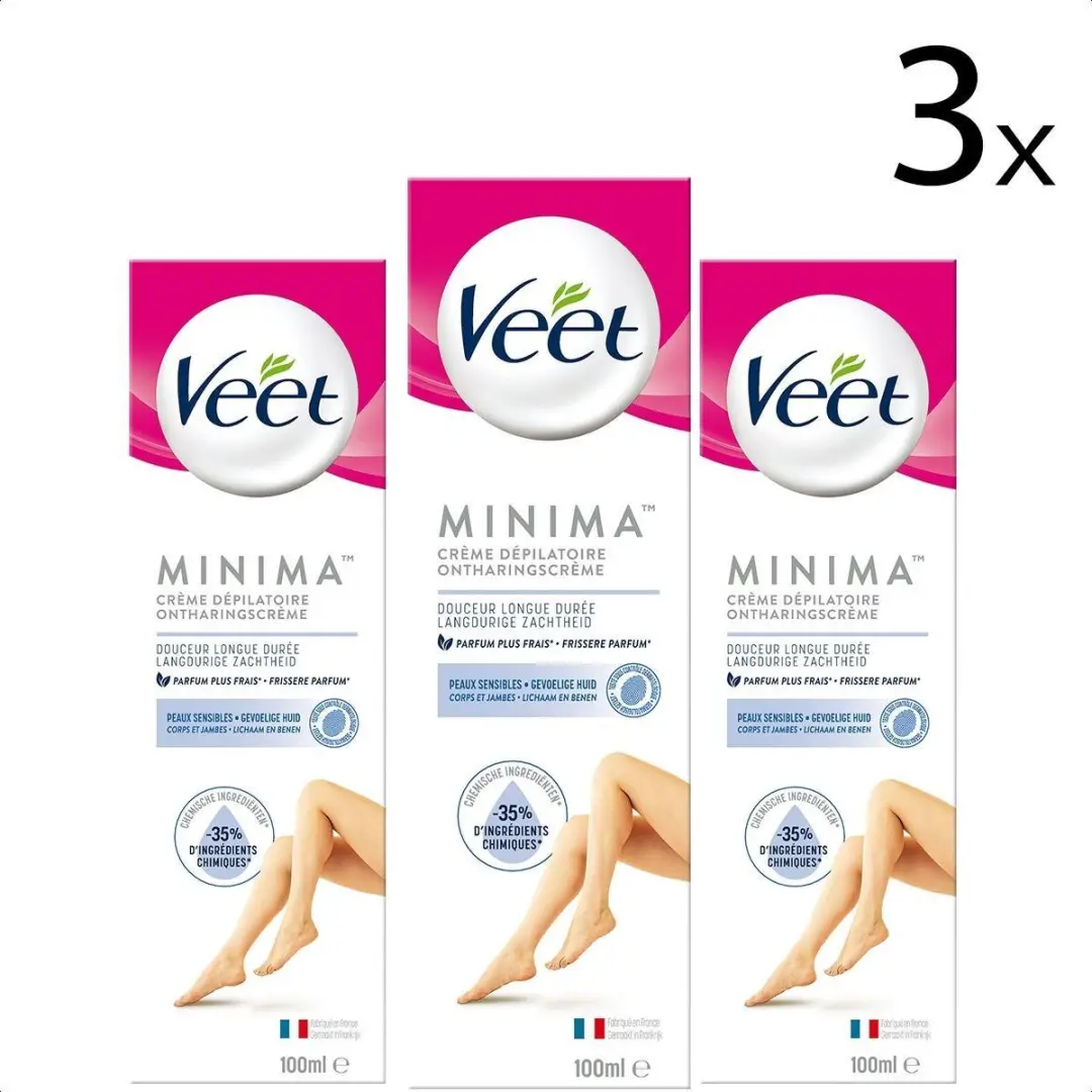Veet Minima Ontharingscreme 300ml (3x100ml)