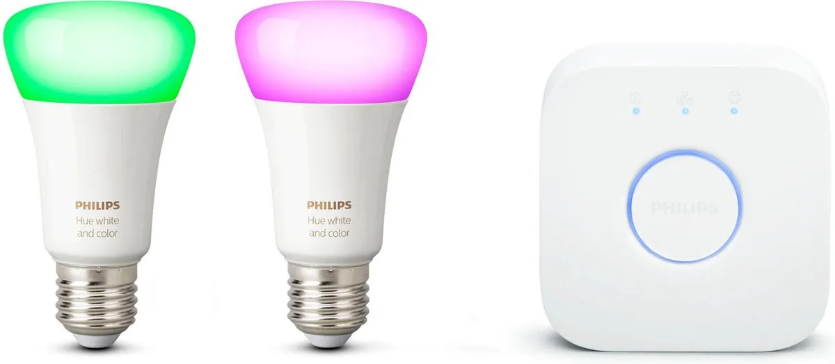 Philips Hue Starterspakket E27 White and Color Ambiance