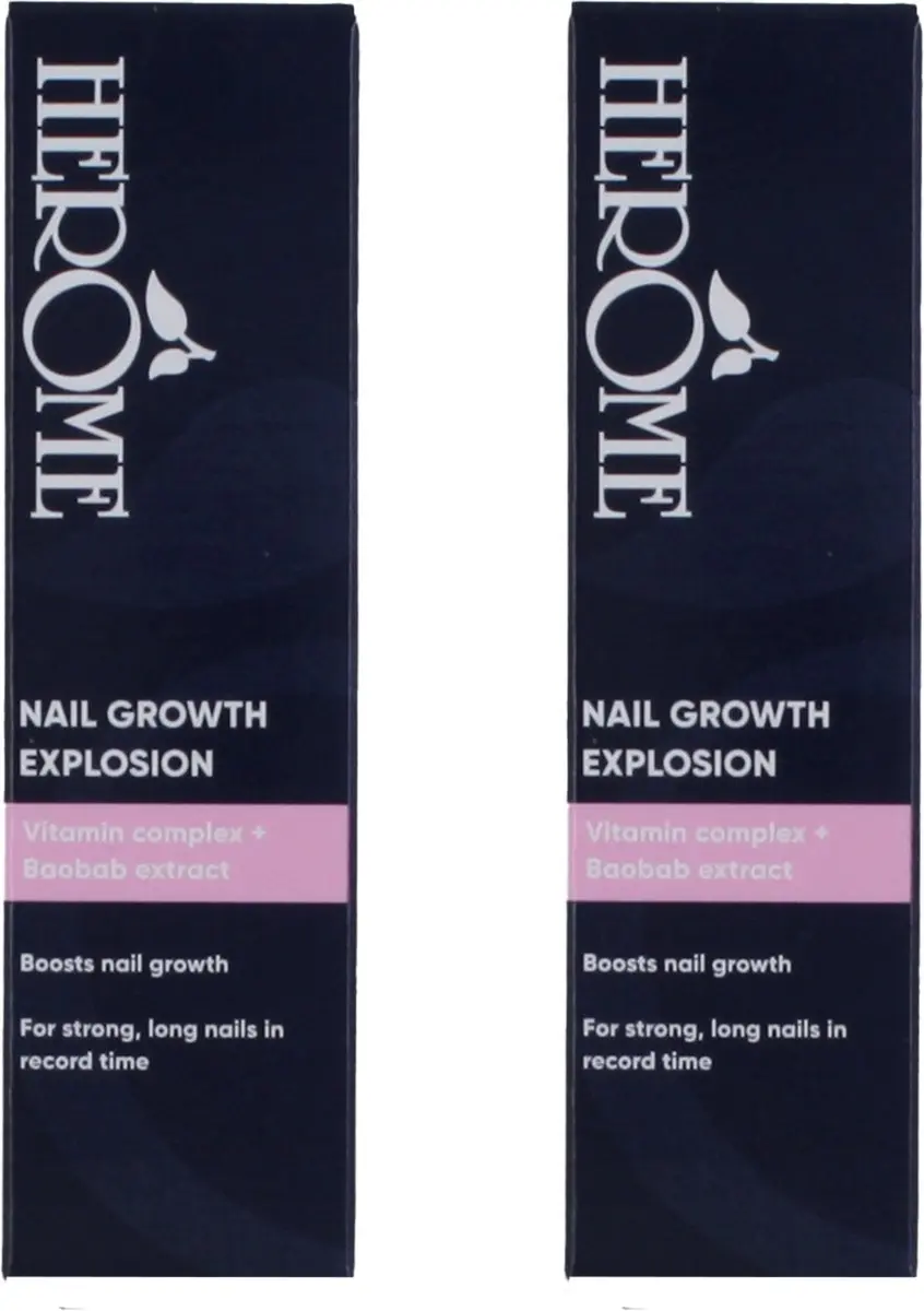 Herome Nagelgroeiserum Nail Growth Explosion 2x7ml