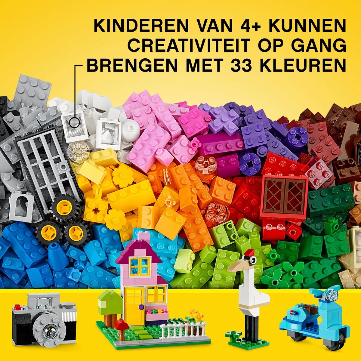 LEGO Classic Creatieve Grote Opbergdoos 10698 - 790 Stukken - Multikleur