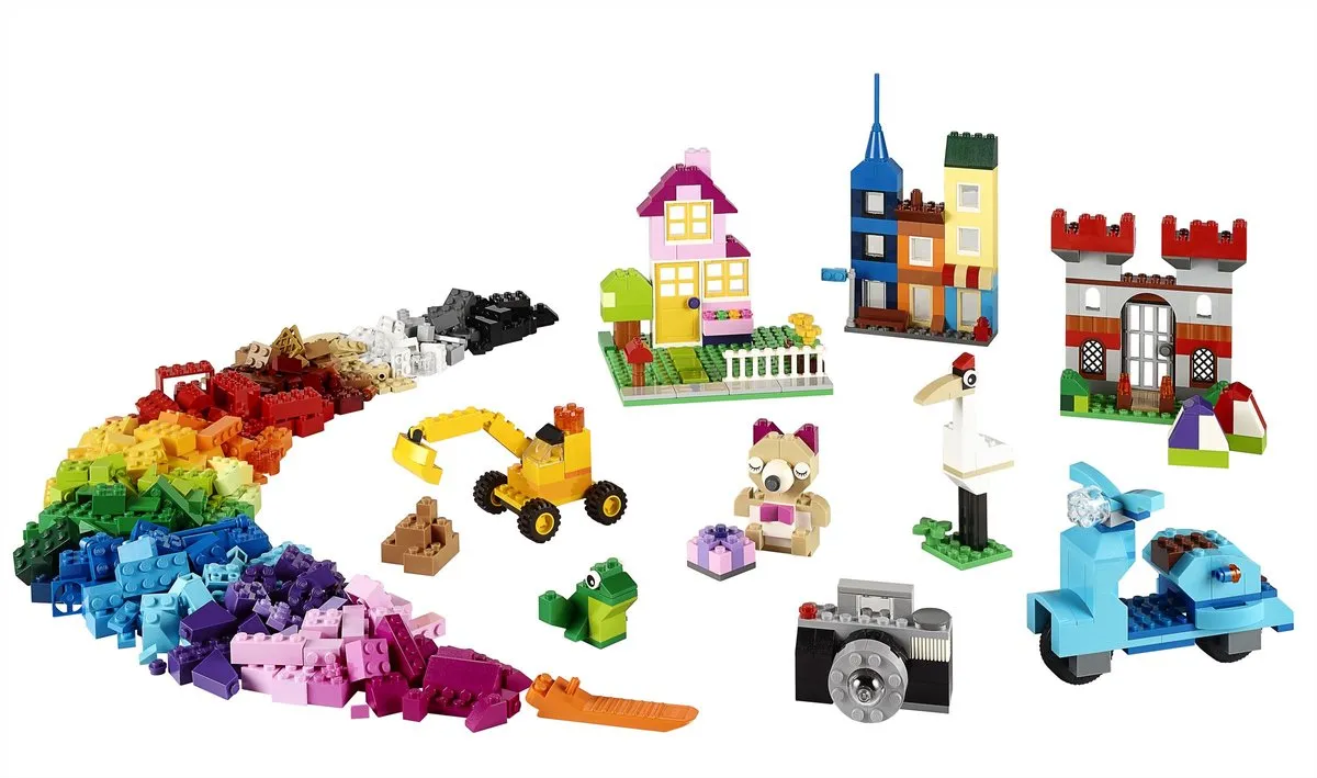 LEGO Classic Creatieve Grote Opbergdoos 10698 - 790 Stukken - Multikleur - afbeelding 6 van 6