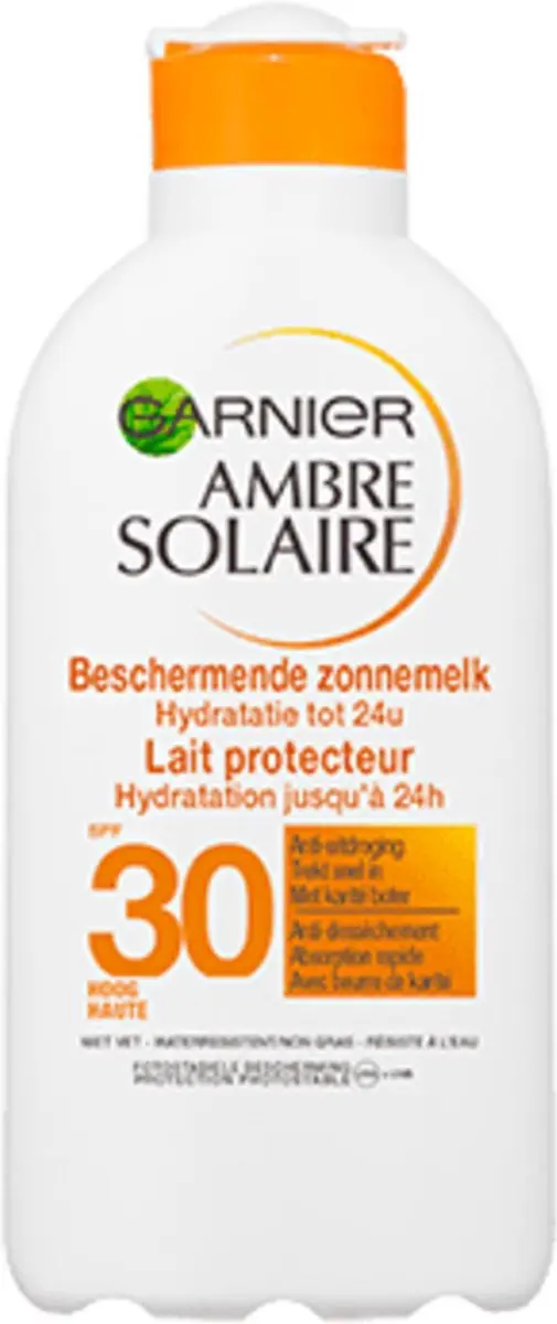 Garnier Ambre Solaire Hydraterende Zonnebrandmelk SPF 30 - 1200ml