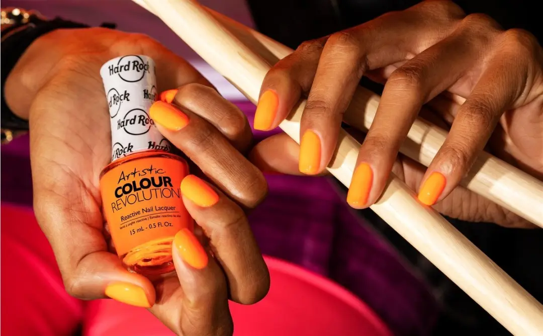 Artistic Nail Design Colour Revolution Strike A Chord Nagellak - 15ml - Neon Oranje