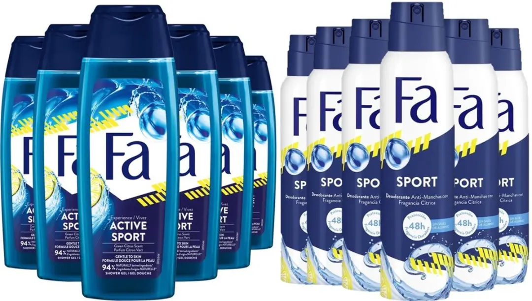 FA Active Douchegel & Deo Spray