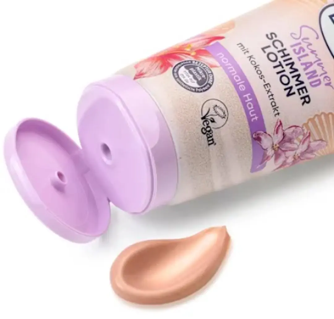Balea Body Lotion Shimmer Summer Island 200ml - Tropische geur