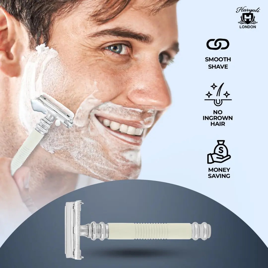 Haryali London Butterfly Safety Razor - Ivoor
