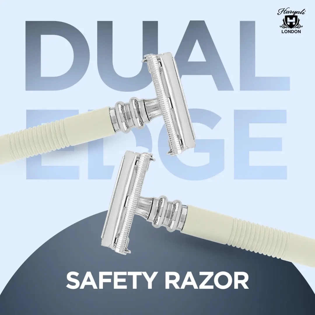 Haryali London Butterfly Safety Razor - Ivoor