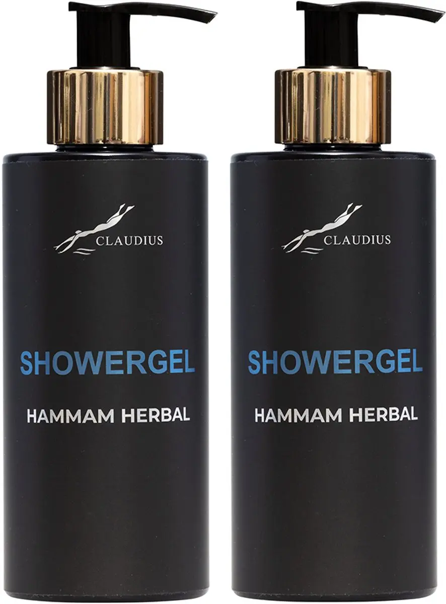 Splashbox Cosmetics Hammam Herbal Showergel 300ml - 2 Stuks - afbeelding 2 van 2