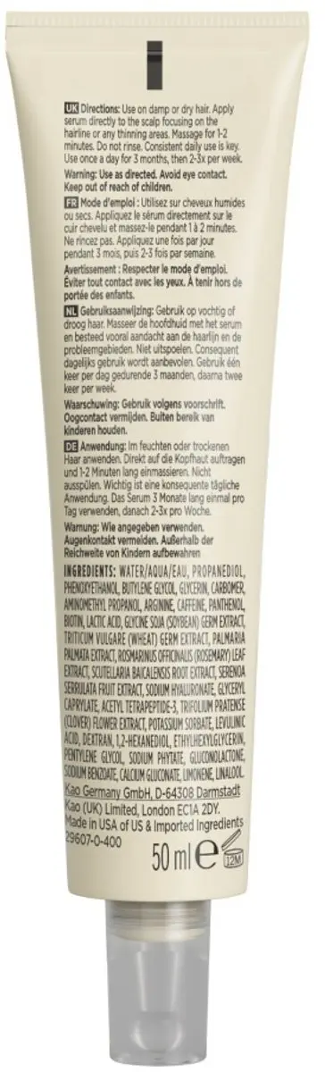 John Frieda Profiller+ Hair Density Scalp Serum 50ml