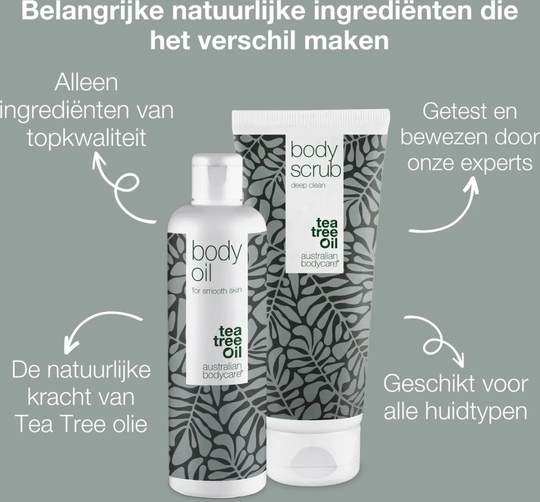 Australian Bodycare Anti-Cellulitis Set - 200ml Scrub & 150ml Olie