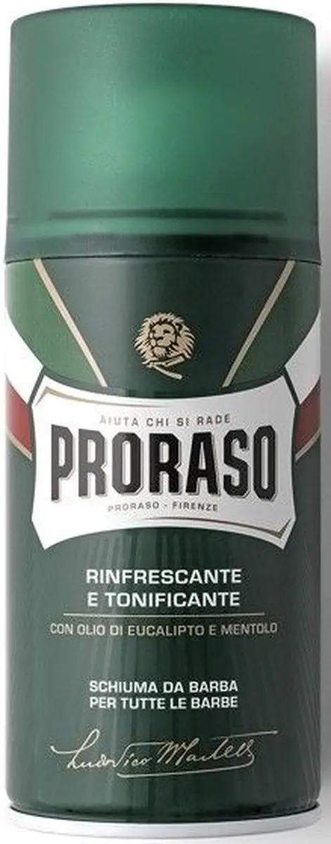 Proraso Scheerschuim Refresh 100ml - Groen