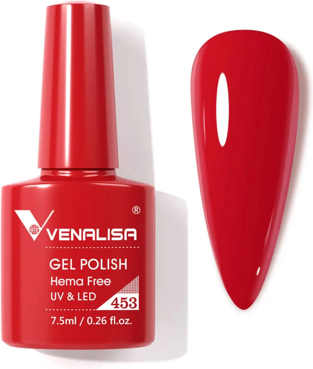 Venalisa UV Gellak Rood 7.5ml