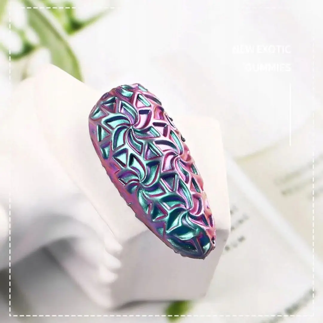 Born Pretty Siliconen 3D Nagelversiering K3D-01 - Herbruikbaar