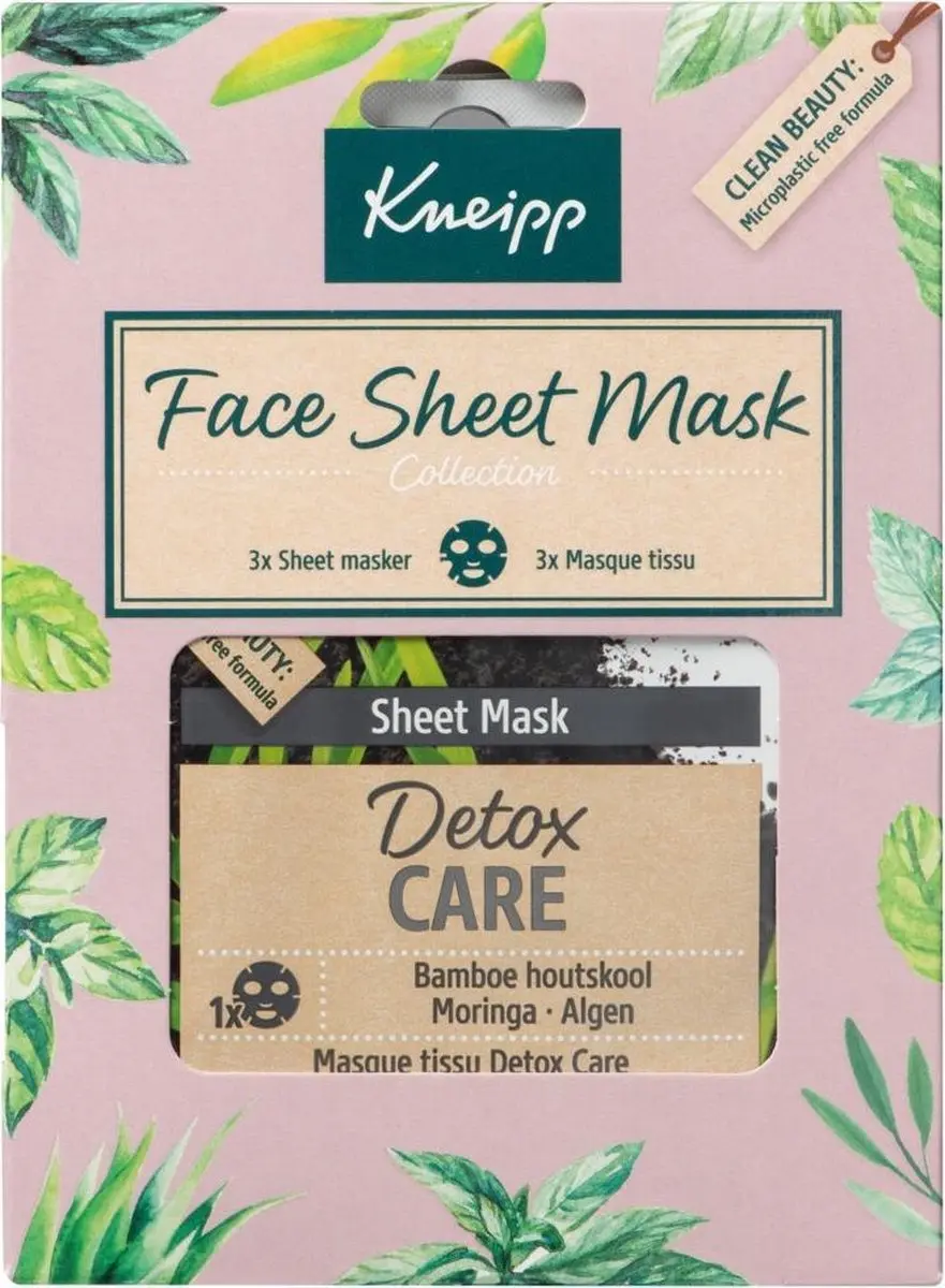 Kneipp Geschenkset Sheet Maskers - 3 Stuks