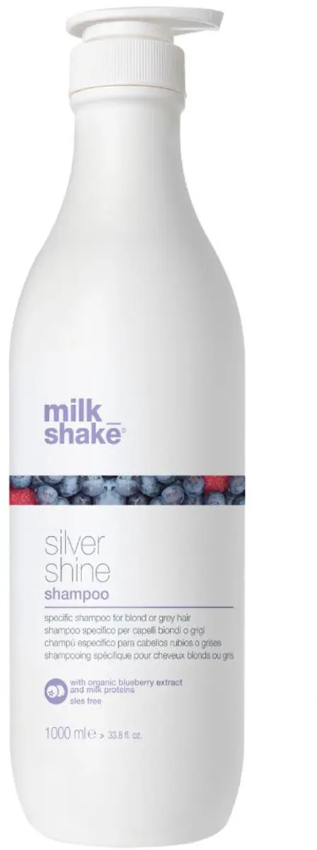 Milk Shake Silver Shine Shampoo 1000ml - Blond