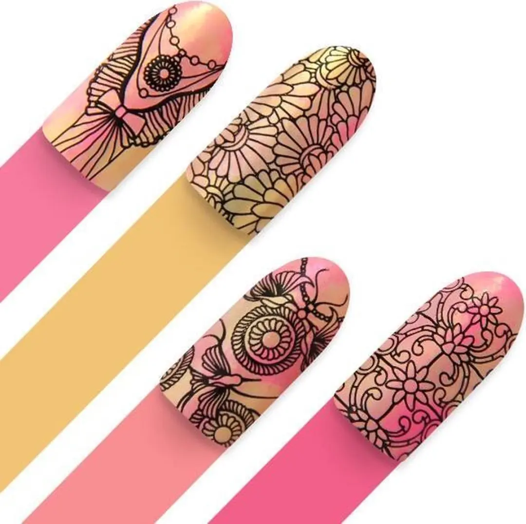 Moyra Stamping Plate 52 Filigree - 55g