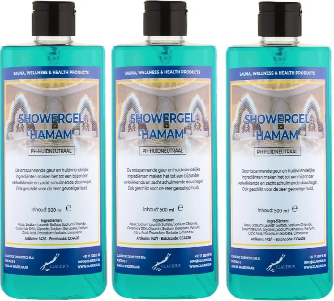 Splashbox Cosmetics Hamam Douchegel 500ml