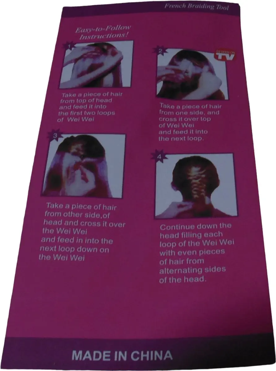 Hairmode Vlecht-tool - Zwart