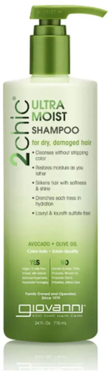 Giovanni Cosmetics 2chic Ultra-Moist Shampoo Avocado & Olijfolie 710ml