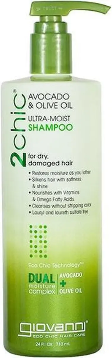 Giovanni Cosmetics 2chic Ultra-Moist Shampoo Avocado & Olijfolie 710ml
