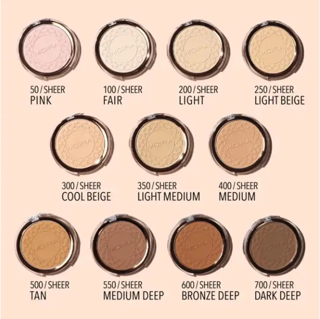 Moira Soft Focus Waterproof Setting Powder 500 Sheer Tan - 11.5g - afbeelding 5 van 6